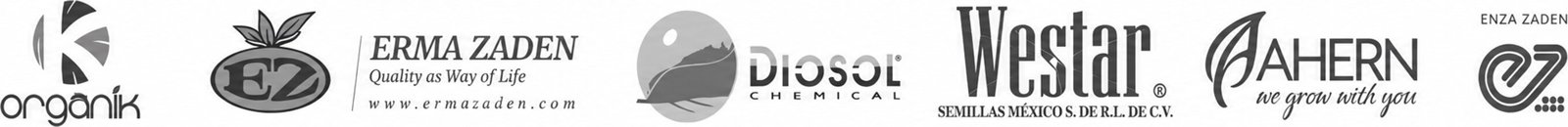 Clientes de M21: Organik, Erma Zaden, Diossot, Westar, Ahern