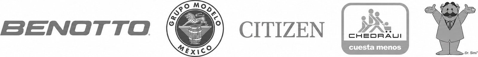 Clientes de M21: Benotto, Grupo Modelo, Citizen, Chedraui